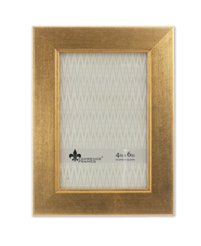 Lawrence Frames Suffolk Picture Frame, 4" X 6" In Gold-tone
