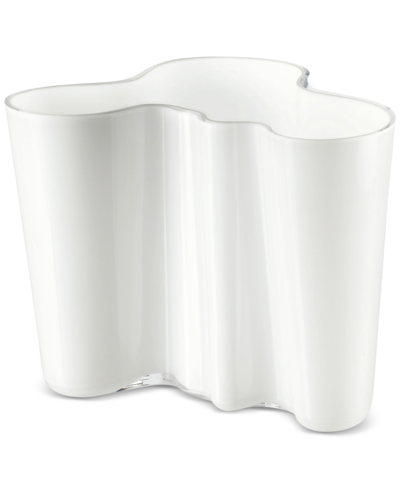 Iittala Aalto 6.25" Vase In White