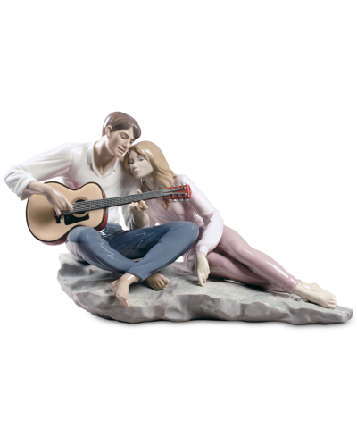 Lladrò Porcelain Our Song Figurine In Multi