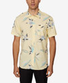 O'neill Yabro Hibiscus Short Sleeve Button-up Shirt In Light Yellow