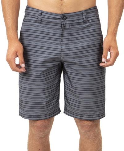 Rip Curl Men's Alchopaulic Stripe Swimsuit - Do Not Use Upc's In Gray