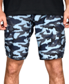 VINTAGE MEN'S REGULAR FIT CAMO PRINT WINDJAMMER SHORTS