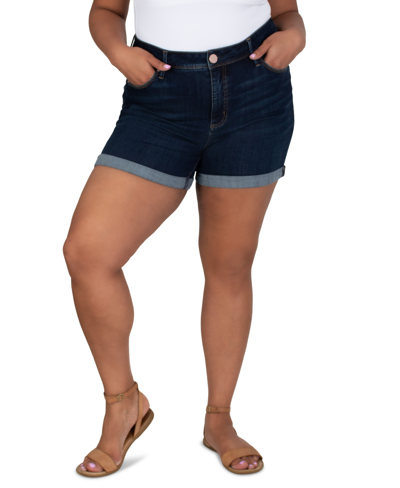 Seven7 Plus Size Booty Shaper 5" Shorts In Quebec