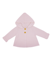 BABY MODE SIGNATURE BABY GIRLS LONG SLEEVE HOODED SWEATER