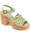 Journee Collection Collection Women's Tru Comfort Foam Addisyn Pump In Green