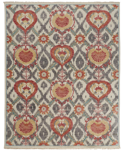 Simply Woven Beall R6712 2' X 3' Area Rug In Orange