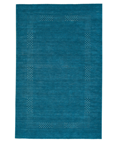 Capel Simply Gabbeh 400 5' X 8' Area Rug In Turquoise