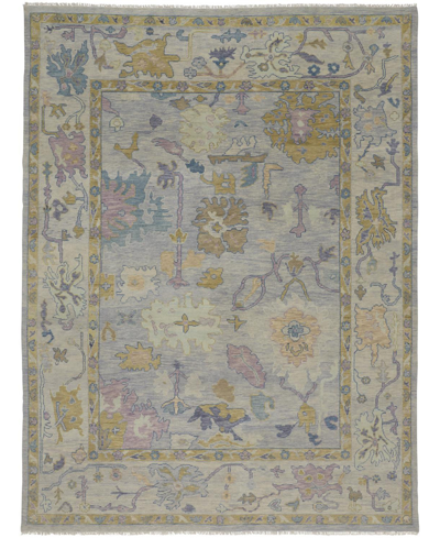 Simply Woven Karina R6791 2' X 3' Area Rug In Gray