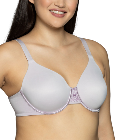 Vanity Fair Full Figure Beauty Back Smoothing Minimizer Bra 76080 In Whimsical Lilac