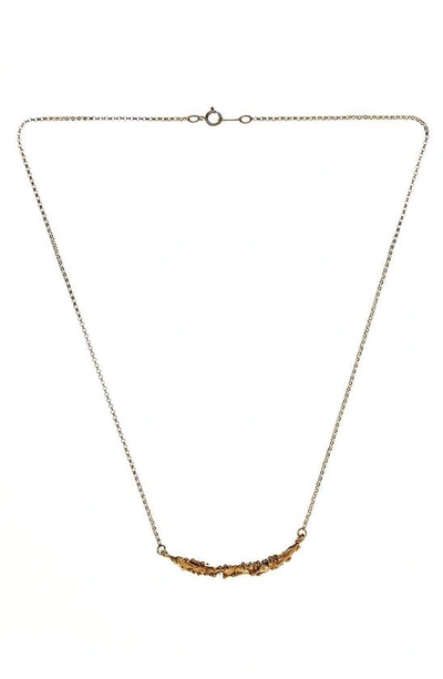 Alighieri The Bewitching Constellation Bar Pendant Necklace In Gold