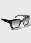 FERRAGAMO RECTANGLE GANCIO INJECTION PLASTIC SUNGLASSES