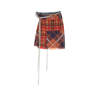 OTTOLINGER MESH TARTAN MINI SKIRT