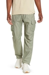 John Elliott Back Sateen Cargo Pants In Sage