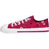 FOCO FOCO RED LOS ANGELES ANGELS FLOWER CANVAS ALLOVER SHOES