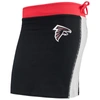 REFRIED APPAREL REFRIED APPAREL BLACK ATLANTA FALCONS SUSTAINABLE SHORT SKIRT