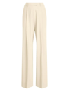 Another Tomorrow Relaxed Wide-leg Pants In Cream