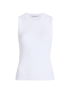 ANOTHER TOMORROW WOMEN'S RIB-KNIT TANK TOP