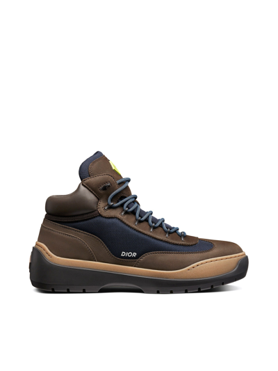 Dior Homme  Leather Boots Shoes In Brown