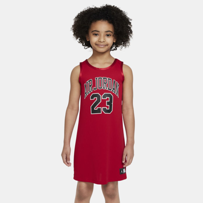 Jordan Little Kids' Dress In Gym Red