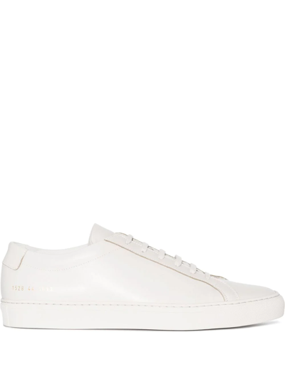 Common Projects Achilles Low-top Trainers In Weiss