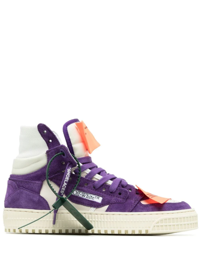 Off-white Off-court 3.0 High-top Trainers In Purple