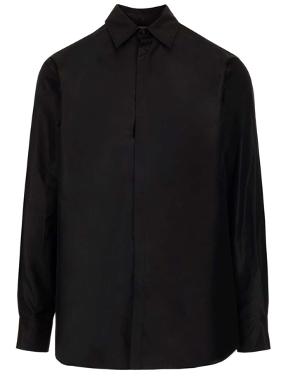 Valentino Men's  Black Other Materials Shirt