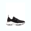 TOD'S TOD'S WOMEN'S  BLACK OTHER MATERIALS SNEAKERS