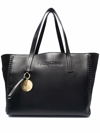 SEE BY CHLOÉ WOMEN'S  BLACK LEATHER TOTE