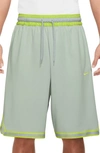 Nike Dri-fit Dna Mesh Shorts In Seafoam/atomic Green