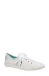 Kate Spade Trista Glitter Low-top Sneakers In White