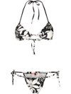 PRADA FLORAL-PRINT BIKINI SET