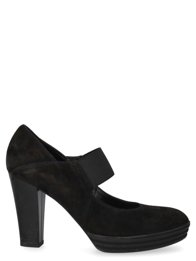 Pre-owned Hogan Women's Pumps -  - In Black Leather