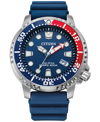 Citizen Promaster Dive Mens Blue Strap Watch Bn0168-06l In Blue