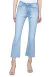 L Agence Kendra High Waist Crop Flare Jeans In Denim