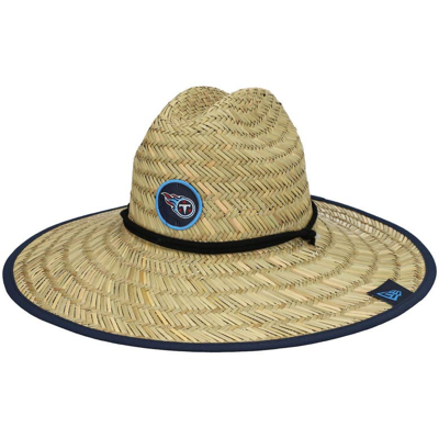 New Era Men's Natural Tennessee Titans Nfl Training Camp Official Straw Lifeguard Hat