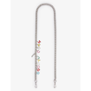 Marc Jacobs Charm-embellished Metal Chain Strap In Multi-coloured
