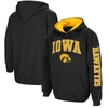 Colosseum Youth  Black Iowa Hawkeyes 2-hit Team Pullover Hoodie In Black