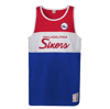 Mitchell & Ness Big Boys And Girls  Royal, Red Philadelphia 76ers Hardwood Classics Special Script Ta In Royal