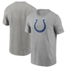 Nike Heathered Gray Indianapolis Colts Primary Logo T-shirt In Heather Gray