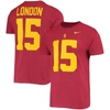 Nike Men's  Drake London Cardinal Usc Trojans 2022 Nfl Draft Name And Number T-shirt In Cardinal