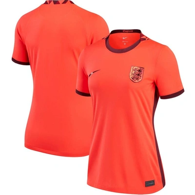 Nike England 2022 Stadium Away  Women's Dri-fit Soccer Jersey In Red