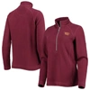 TOMMY BAHAMA TOMMY BAHAMA BURGUNDY WASHINGTON COMMANDERS ARUBA HALF-ZIP JACKET