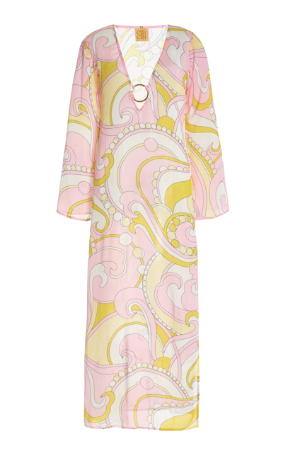Cin Cin 'totem' Maxi Dress - Cirque In Multi Color