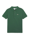 Lacoste Kids' Baby's, Little Boy's & Boy's Short-sleeve Polo In Dark Green