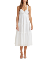 MINKPINK WOMEN'S LOLA EYELET X-BACK MIDI DRESS