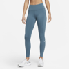 Nike Women's Epic Luxe Mid-rise Pocket Leggings In Ash Green