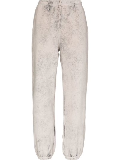 Les Tien Inside Out Cotton Track Pants In Neutrals