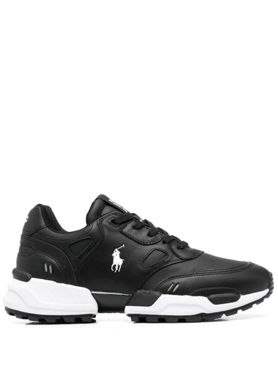 Polo Ralph Lauren Athletic Shoe Sneakers In Black