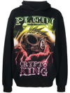 Philipp Plein 'crypto King' Hoodie In Black