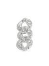 SHAY 18KT WHITE GOLD DIAMOND CHAIN STUD EARRING